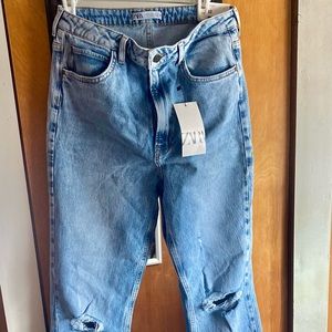 NWT tiktok famous Zara jeans